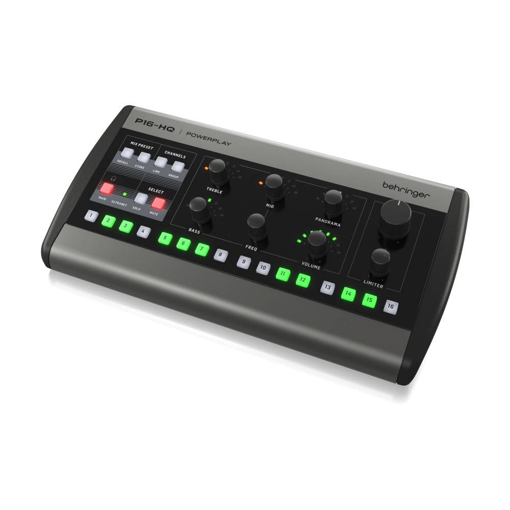 Behringer P16-HQ 16-Channel Personal Monitoring Mixer