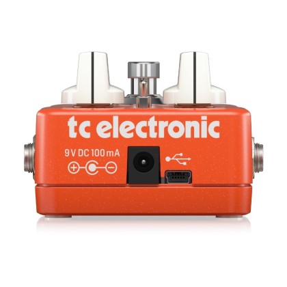 TC Electronic SHAKER VIBRATO Exceptionally Musical Vibrato Pedal with 2  Vibrato Types, Easy Controls and Built-