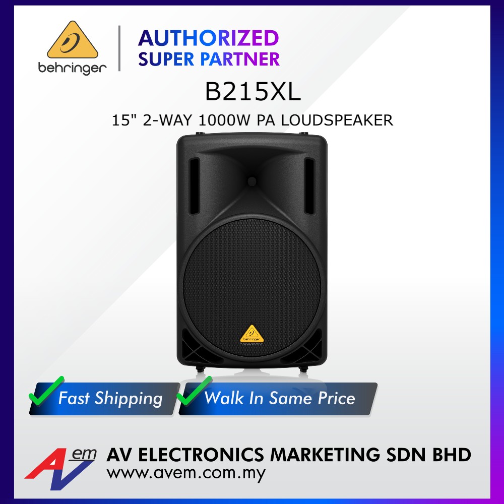 Behringer Eurolive B215XL 1000W 15 inch Passive Speaker